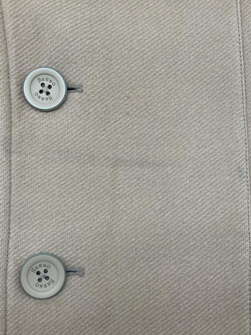 HERNO（ヘルノ）HERNO (ヘルノ) チェスターコート ベージュ サイズ:44の古着・服飾アイテム