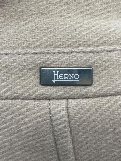 HERNO（ヘルノ）HERNO (ヘルノ) チェスターコート ベージュ サイズ:44の古着・服飾アイテム
