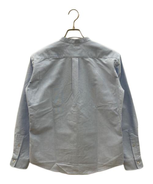 SHIPS（シップス）SHIPS (シップス) バンドカラーシャツ スカイブルー サイズ:Ｍの古着・服飾アイテム