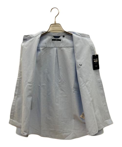 SHIPS（シップス）SHIPS (シップス) バンドカラーシャツ スカイブルー サイズ:Ｍの古着・服飾アイテム