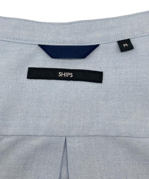 SHIPS（シップス）SHIPS (シップス) バンドカラーシャツ スカイブルー サイズ:Ｍの古着・服飾アイテム