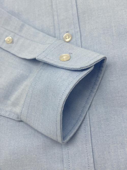 SHIPS（シップス）SHIPS (シップス) バンドカラーシャツ スカイブルー サイズ:Ｍの古着・服飾アイテム
