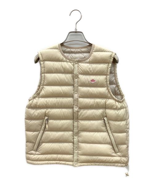 DANTON（ダントン）DANTON (ダントン) ダウンベスト ベージュ サイズ:Sの古着・服飾アイテム