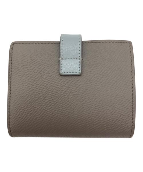 CELINE（セリーヌ）CELINE (セリーヌ) ミディアムストラップウォレット グレーの古着・服飾アイテム