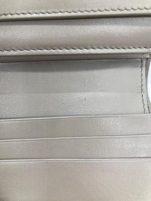 CELINE（セリーヌ）CELINE (セリーヌ) ミディアムストラップウォレット グレーの古着・服飾アイテム