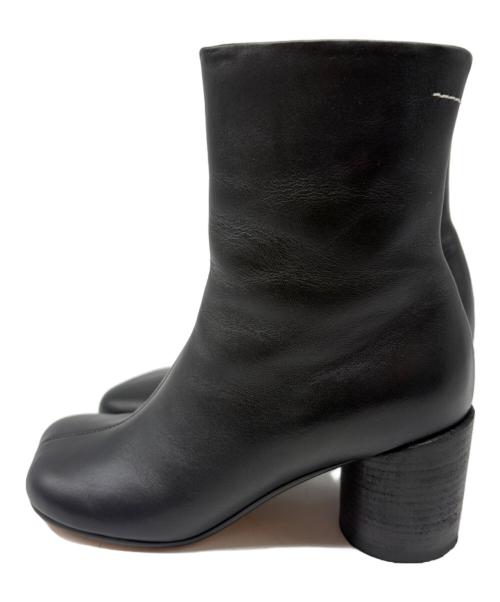 Martin Margiela 6（マルタンマルジェラ 6）Martin Margiela 6 (マルタンマルジェラ 6) アナトミックアンクルブーツ ブラック サイズ:36の古着・服飾アイテム