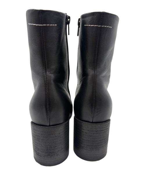 Martin Margiela 6（マルタンマルジェラ 6）Martin Margiela 6 (マルタンマルジェラ 6) アナトミックアンクルブーツ ブラック サイズ:36の古着・服飾アイテム