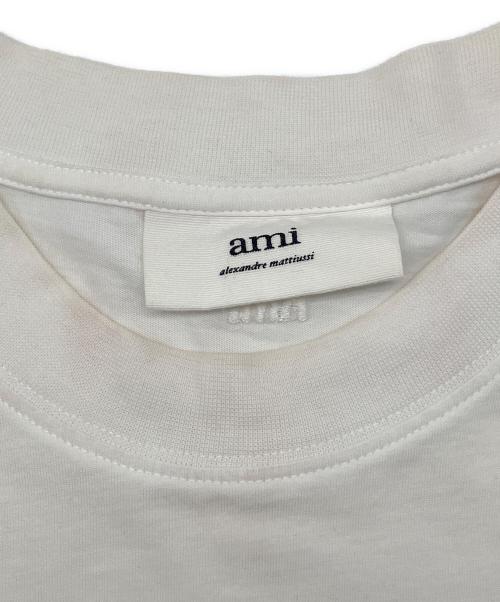 AMI PARIS（アミ パリス）AMI PARIS (アミ パリス) 半袖カットソー ホワイト サイズ:不明の古着・服飾アイテム