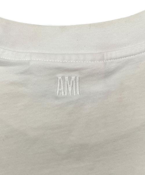 AMI PARIS（アミ パリス）AMI PARIS (アミ パリス) 半袖カットソー ホワイト サイズ:不明の古着・服飾アイテム