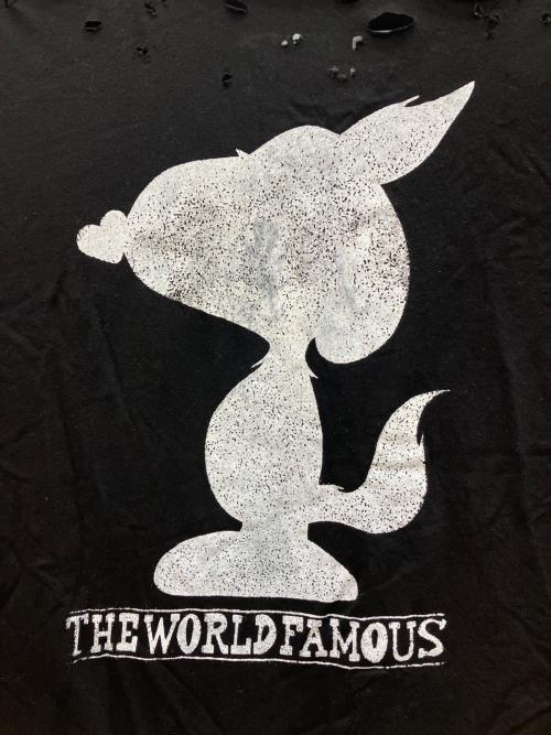 TEPPEIFURUYAMA（テッペイフルヤマ）TEPPEIFURUYAMA (テッペイフルヤマ) 半袖カットソー　Y2K ブラック サイズ:1の古着・服飾アイテム