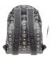MCM (エムシーエム) STARK BACKPACK MEDIUM WHITE LOGO VISETOS ブラック：45000円