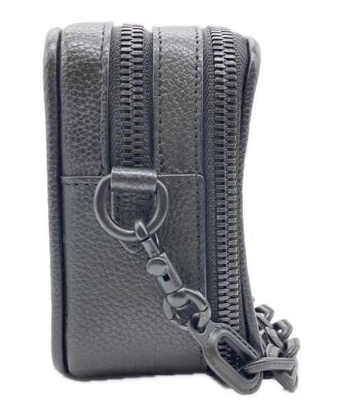 COACH（コーチ）COACH (コーチ) ショルダーバッグ チャーター クロスボディ・ハイブリッド ポーチ・シグネチャー ブラックの古着・服飾アイテム