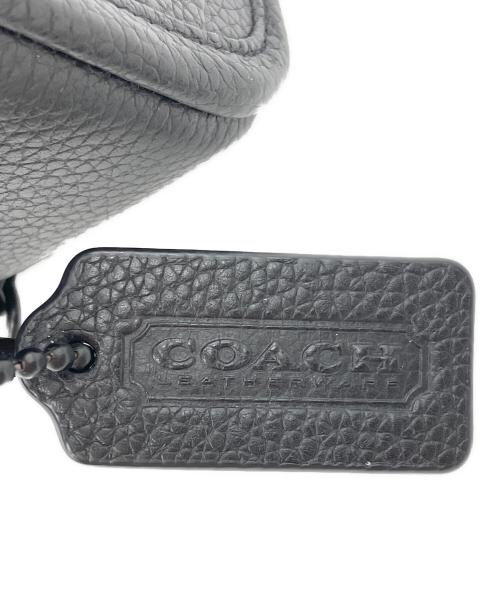 COACH（コーチ）COACH (コーチ) ショルダーバッグ チャーター クロスボディ・ハイブリッド ポーチ・シグネチャー ブラックの古着・服飾アイテム