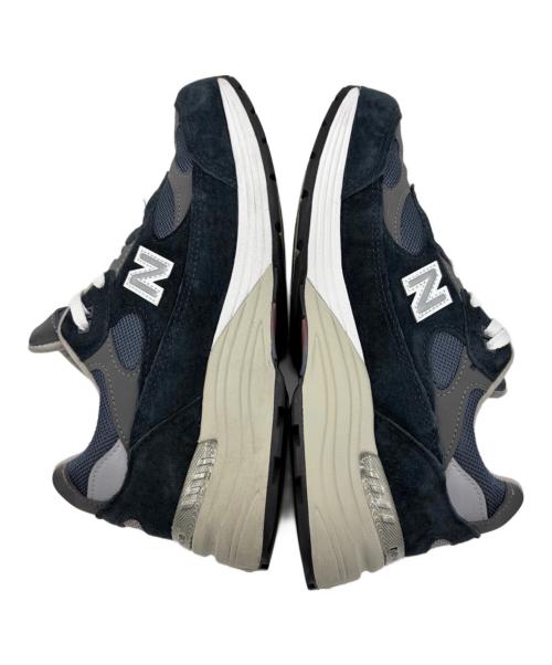 NEW BALANCE（ニューバランス）NEW BALANCE (ニューバランス) Made in USA 992　 グレー×ネイビー サイズ:25.5の古着・服飾アイテム