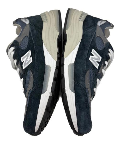 NEW BALANCE（ニューバランス）NEW BALANCE (ニューバランス) Made in USA 992　 グレー×ネイビー サイズ:25.5の古着・服飾アイテム