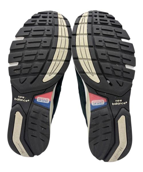 NEW BALANCE（ニューバランス）NEW BALANCE (ニューバランス) Made in USA 992　 グレー×ネイビー サイズ:25.5の古着・服飾アイテム