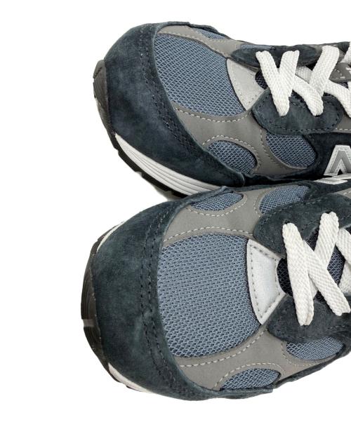 NEW BALANCE（ニューバランス）NEW BALANCE (ニューバランス) Made in USA 992　 グレー×ネイビー サイズ:25.5の古着・服飾アイテム