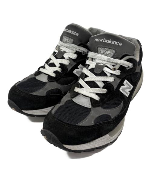 NEW BALANCE（ニューバランス）NEW BALANCE (ニューバランス) Made in USA 992 Core ブラック サイズ:25.5の古着・服飾アイテム