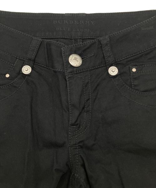 BURBERRY BLUE LABEL（バーバリー ブルー レーベル）BURBERRY BLUE LABEL (バーバリー ブルー レーベル) デニムパンツ　Y2K ブラック サイズ:38の古着・服飾アイテム