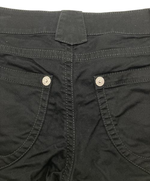 BURBERRY BLUE LABEL（バーバリー ブルー レーベル）BURBERRY BLUE LABEL (バーバリー ブルー レーベル) デニムパンツ　Y2K ブラック サイズ:38の古着・服飾アイテム
