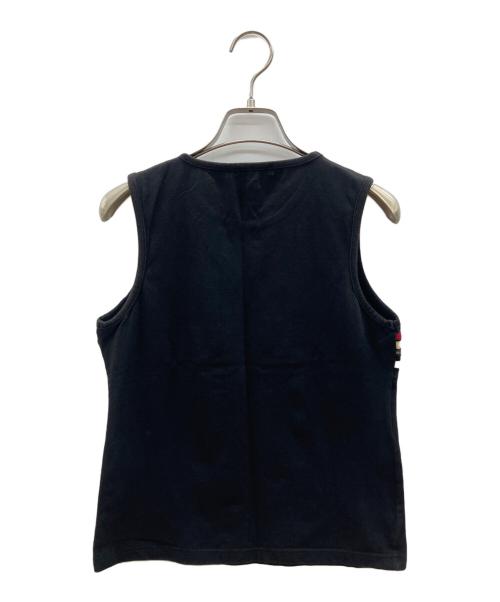 BURBERRY LONDON（バーバリーロンドン）BURBERRY LONDON (バーバリーロンドン) タンクトップ　Y2K ブラック サイズ:Lの古着・服飾アイテム
