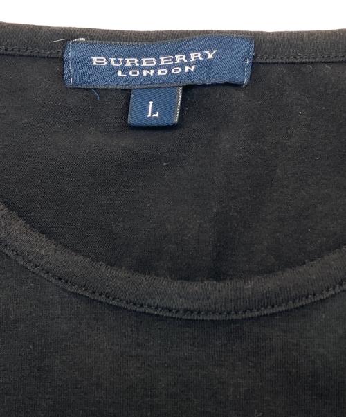 BURBERRY LONDON（バーバリーロンドン）BURBERRY LONDON (バーバリーロンドン) タンクトップ　Y2K ブラック サイズ:Lの古着・服飾アイテム