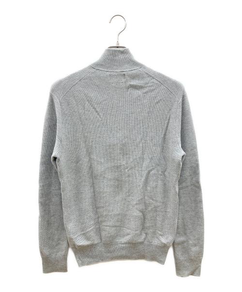 POLO RALPH LAUREN（ポロ・ラルフローレン）POLO RALPH LAUREN (ポロ・ラルフローレン) ハーフジップニット グレー サイズ:XSの古着・服飾アイテム