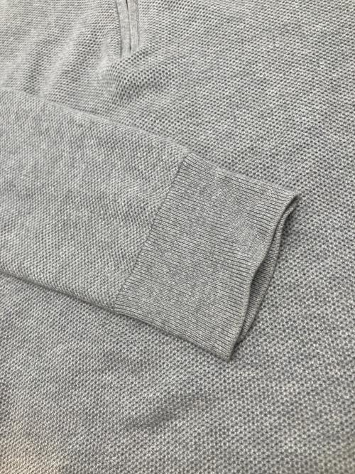 POLO RALPH LAUREN（ポロ・ラルフローレン）POLO RALPH LAUREN (ポロ・ラルフローレン) ハーフジップニット グレー サイズ:XSの古着・服飾アイテム