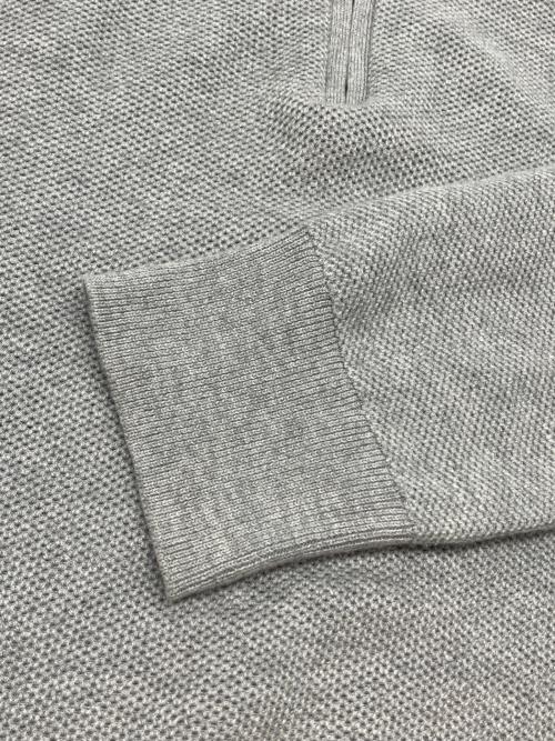 POLO RALPH LAUREN（ポロ・ラルフローレン）POLO RALPH LAUREN (ポロ・ラルフローレン) ハーフジップニット グレー サイズ:XSの古着・服飾アイテム