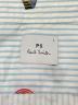 中古・古着 PAUL SMITH (ポールスミス) 半袖シャツ ホワイト×ブルー サイズ:L：6000円