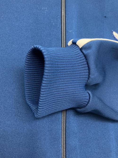 adidas（アディダス）adidas (アディダス) 80Sトラックジャケット　デサント製 ブルー サイズ:4号の古着・服飾アイテム