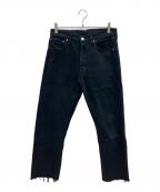 LEVI'Sリーバイス）の古着「デニムパンツ　ユーロリーバイス」｜ブラック