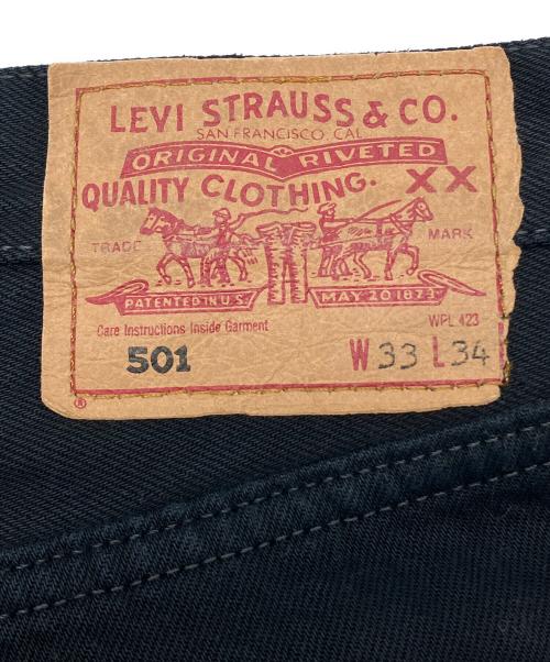 LEVI'S（リーバイス）LEVI'S (リーバイス) デニムパンツ　ユーロリーバイス ブラック サイズ:W33×L34の古着・服飾アイテム