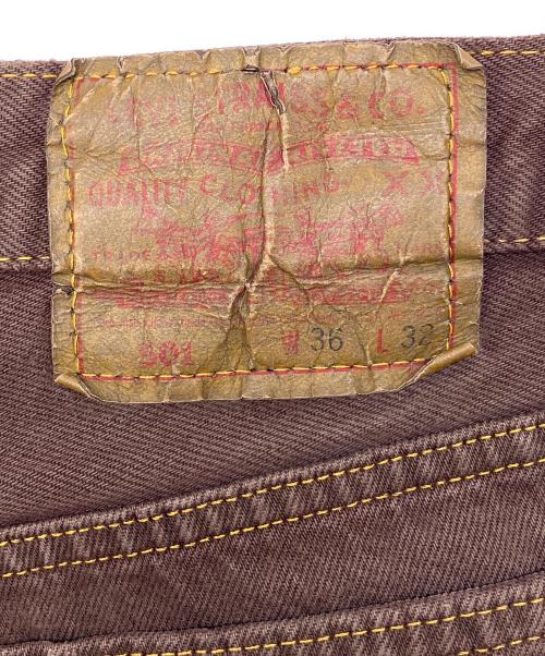 LEVI'S（リーバイス）LEVI'S (リーバイス) 501デニムパンツ ブラウン サイズ:W36×L32の古着・服飾アイテム
