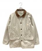 L.L.Beanエルエルビーン）の古着「ハンティングジャケット」｜アイボリー×ブラウン