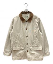 L.L.Bean（エルエルビーン）の古着「ハンティングジャケット」｜アイボリー×ブラウン