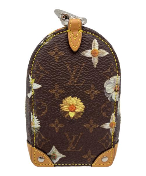 LOUIS VUITTON（ルイ ヴィトン）LOUIS VUITTON (ルイ ヴィトン) モノグラム　フラワーポーチ ブラウンの古着・服飾アイテム