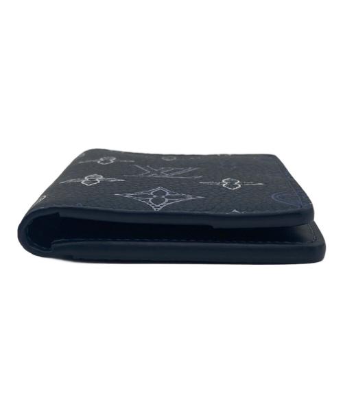 LOUIS VUITTON（ルイ ヴィトン）LOUIS VUITTON (ルイ ヴィトン) モノグラム オーガナイザー・ドゥ・ポッシュ カードケース ネイビーの古着・服飾アイテム