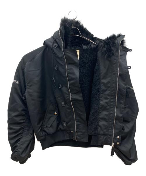RASVOA（ラスボア）RASVOA (ラスボア) N-2Bジャケット ブラック サイズ:99の古着・服飾アイテム