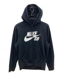 NIKE（ナイキ）の古着「プルオーバーパーカー」｜ブラック×ホワイト