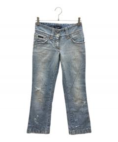中古・古着通販】HELMUT LANG (ヘルムートラング) ペイント加工デニム
