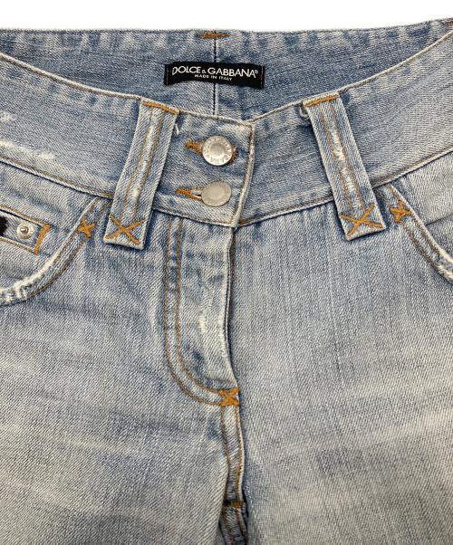 DOLCE & GABBANA（ドルチェ＆ガッバーナ）DOLCE & GABBANA (ドルチェ＆ガッバーナ) デニムパンツ インディゴ サイズ:38の古着・服飾アイテム