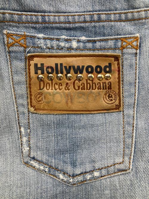 DOLCE & GABBANA（ドルチェ＆ガッバーナ）DOLCE & GABBANA (ドルチェ＆ガッバーナ) デニムパンツ インディゴ サイズ:38の古着・服飾アイテム