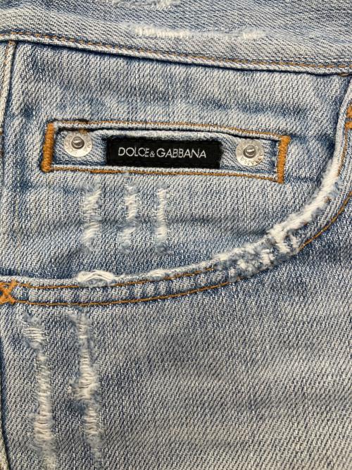 DOLCE & GABBANA（ドルチェ＆ガッバーナ）DOLCE & GABBANA (ドルチェ＆ガッバーナ) デニムパンツ インディゴ サイズ:38の古着・服飾アイテム