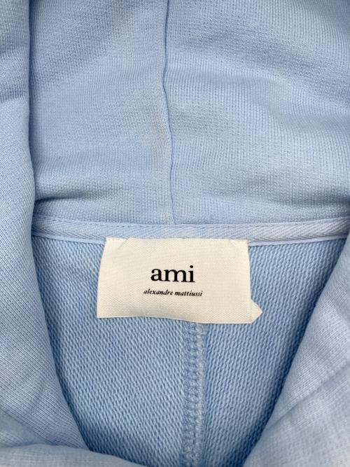 AMI PARIS（アミ パリス）AMI PARIS (アミ パリス) パーカー スカイブルー サイズ:XXSの古着・服飾アイテム