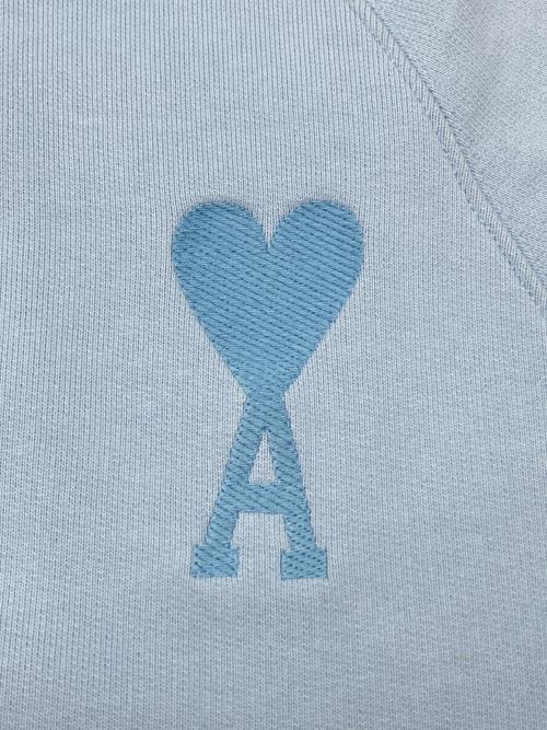 AMI PARIS（アミ パリス）AMI PARIS (アミ パリス) パーカー スカイブルー サイズ:XXSの古着・服飾アイテム
