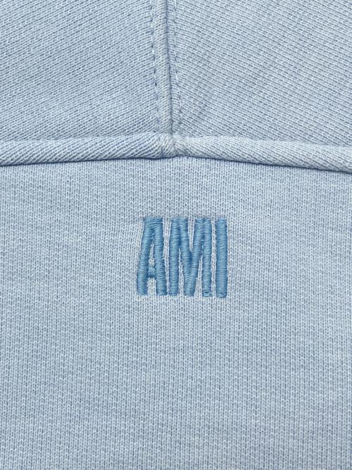 AMI PARIS（アミ パリス）AMI PARIS (アミ パリス) パーカー スカイブルー サイズ:XXSの古着・服飾アイテム