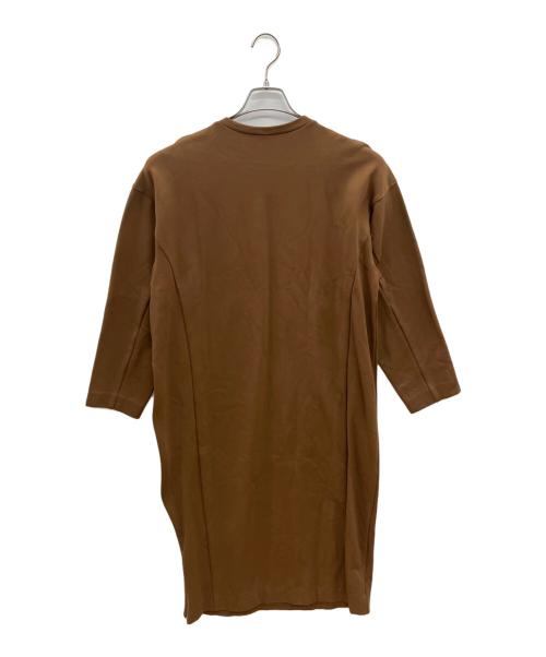 ELENDEEK（エレンディーク）ELENDEEK (エレンディーク) 長袖ワンピース ブラウン サイズ:1の古着・服飾アイテム