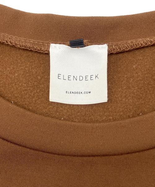ELENDEEK（エレンディーク）ELENDEEK (エレンディーク) 長袖ワンピース ブラウン サイズ:1の古着・服飾アイテム