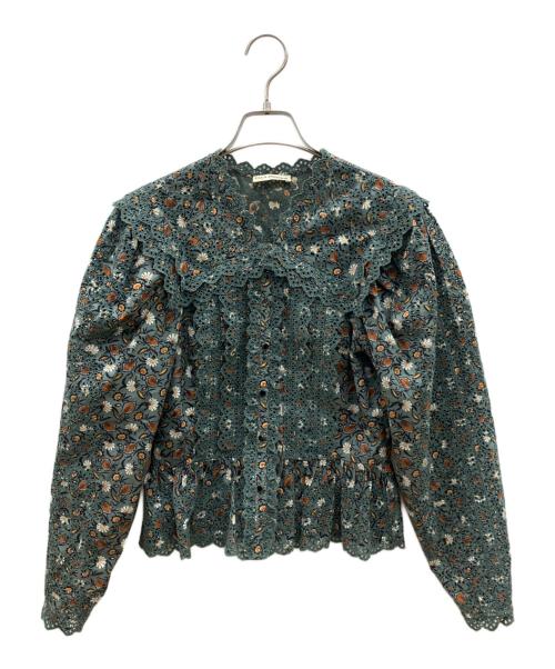 ULLA JOHNSON（ウラ ジョンソン）ULLA JOHNSON (ウラ ジョンソン) ジャケット グリーンの古着・服飾アイテム